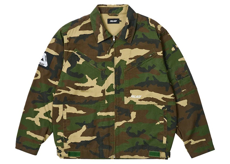 Palace Aviator Jacket Camo