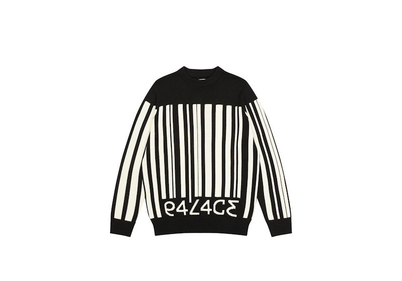 Palace Barcode Knit Zwart