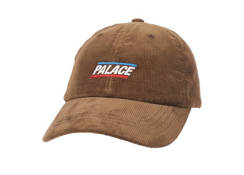 Palace Basically A Cord 6-Panel Bruin