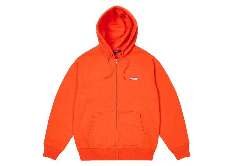 Palace Basically A Zip Hood Rouge Rood