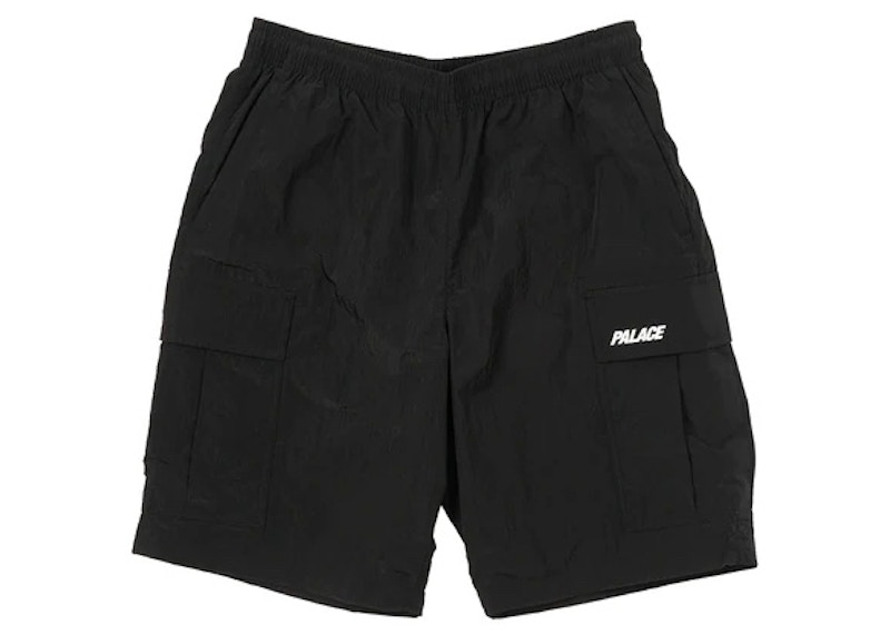 Palace Cargo Shell Shorts Zwart