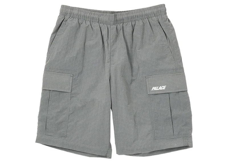 Palace Cargo Shell Shorts Grijs