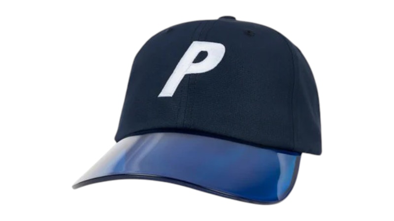 Palace Clear Visor P 6-Panel Blauw