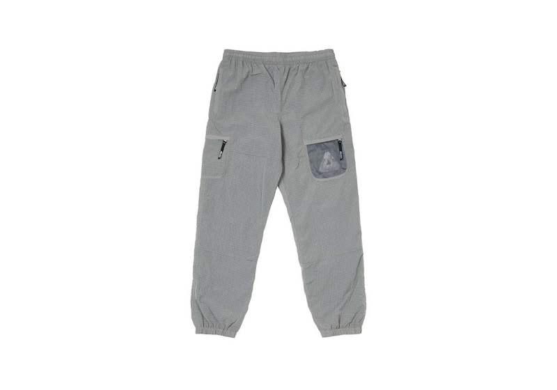 Palace Cripstop Grid Joggers Ice Blauw