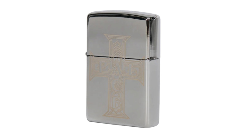 Palace Cross Zippo Zilver