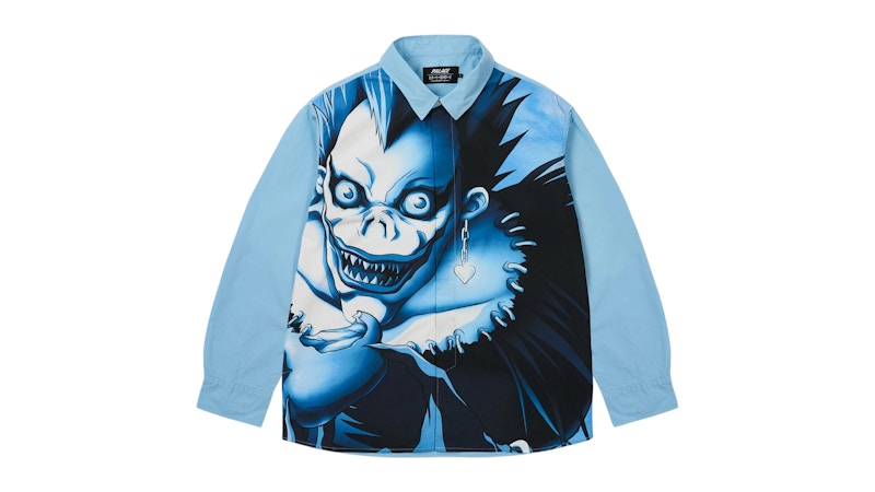 Palace Death Note Shirt Blauw