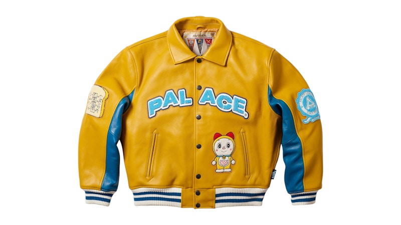 Palace Doraemon Avirex Jacket Geel