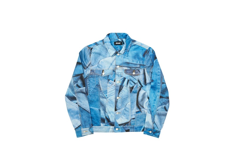 Palace Double Jacket Blauw