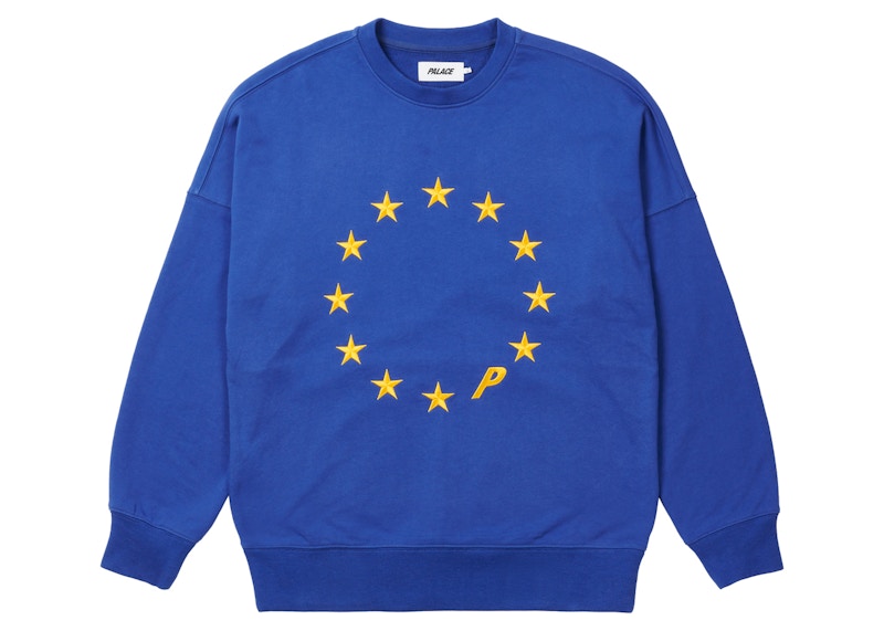Palace EU-DON Crew Blauw