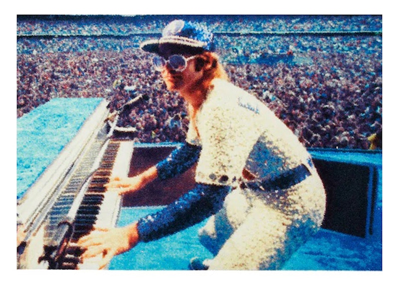Palace Elton John Rocket Man Rug Multi Multicolor