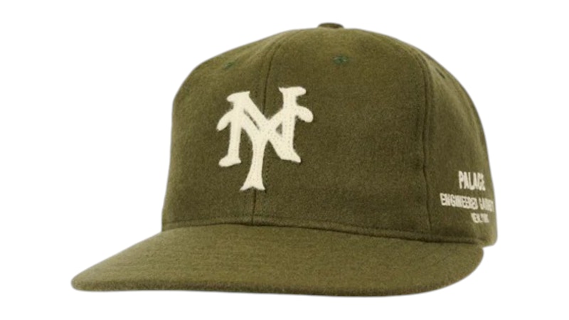 Palace Engineered Garments Ebbets 6-Panel Olijf