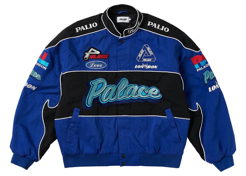 Palace Fast Cotton Jacket Blauw