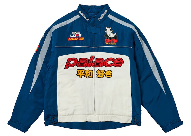 Palace Faster Jacket Marineblauw