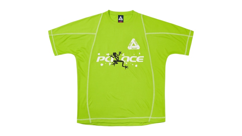 Palace Frogger Tech Jersey Neon Groen