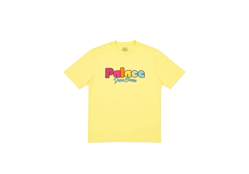Palace Fun T-Shirt Light Geel
