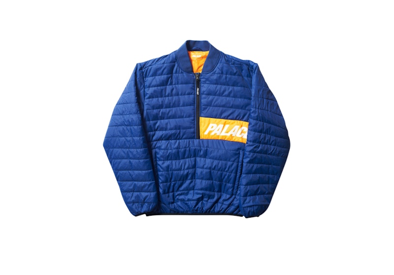 Palace Half Zip Packer Oranje