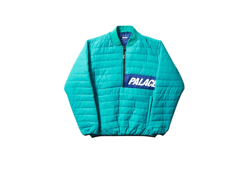 Palace Half Zip Packer Turquoise