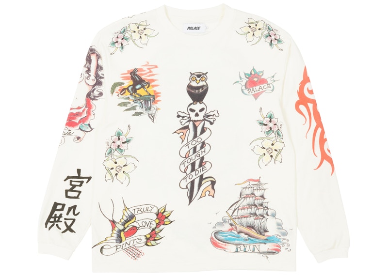 Palace Inky Longsleeve Wit