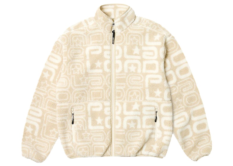 Palace Joyrex Fleece Jacket Stone Overige kleuren