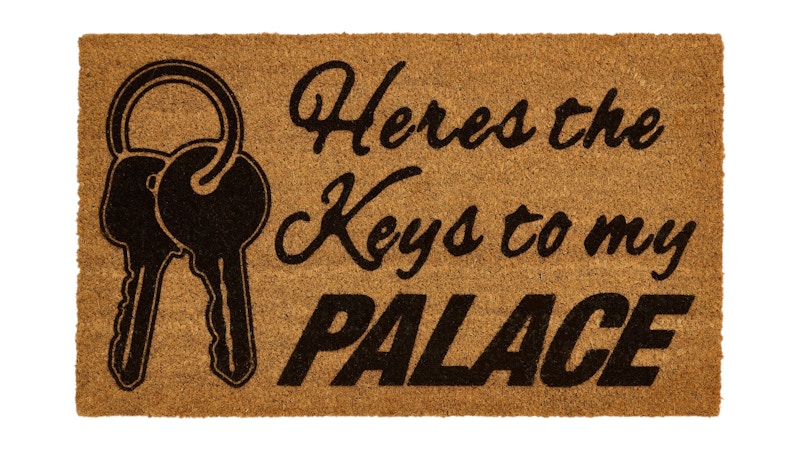 Palace Key To My Door Mat Bruin