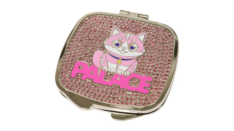 Palace Kitty Compact Mirror Roze