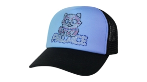 Palace Kitty Rhinestone Trucker