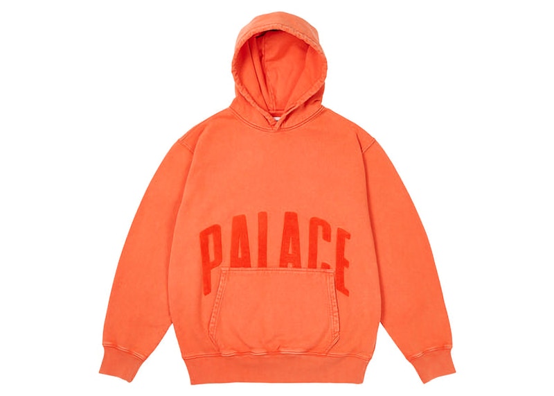 Palace League Hood Rouge Rood