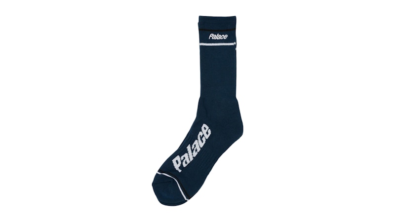Palace Lo Case Sock Blauw