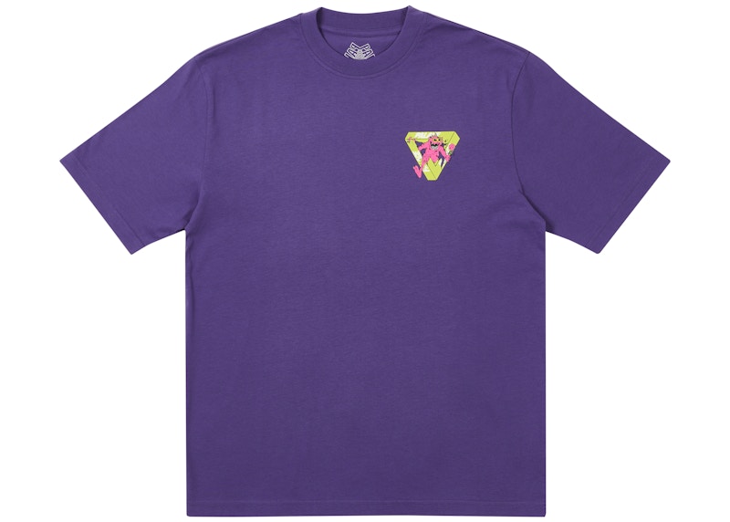 Palace -Zone Mutant Ripper T-shirt Paars
