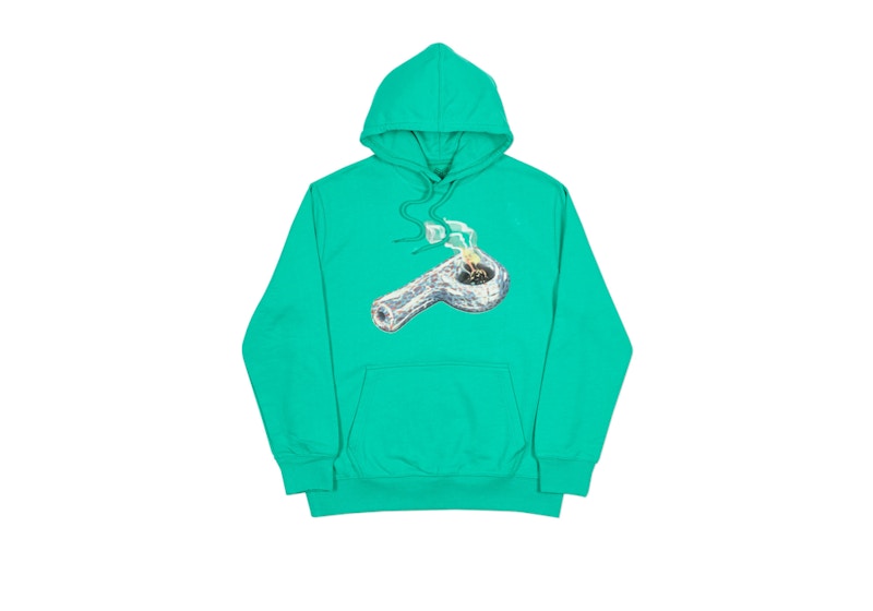 Palace Machine Hood Pool Groen