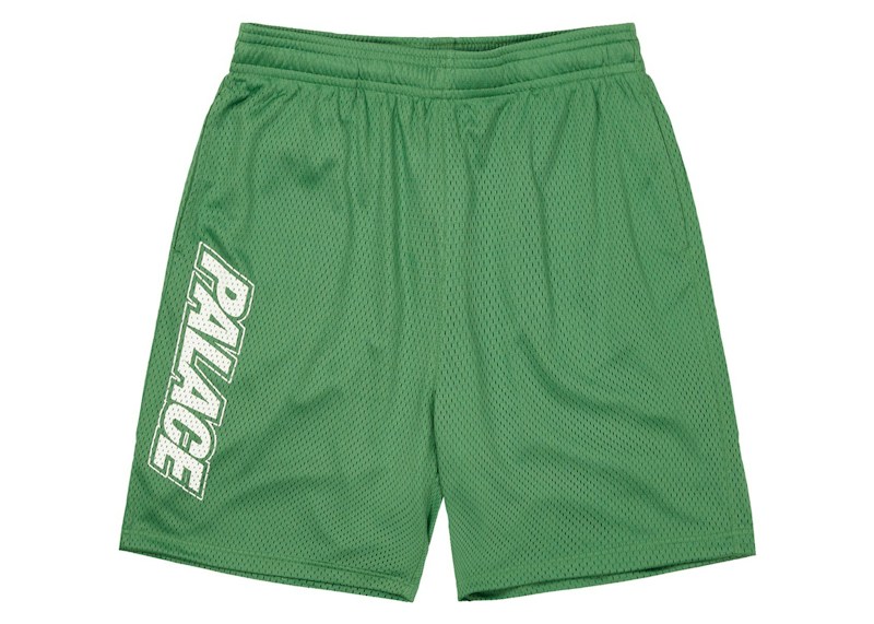 Palace Mesh Border Short Groen