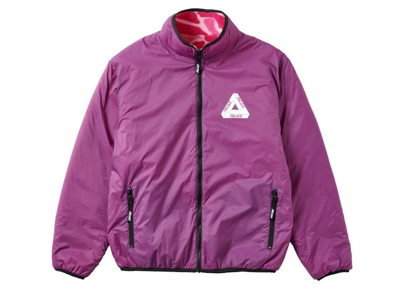 Palace Mirage Reversible Fleece Jacket Roze