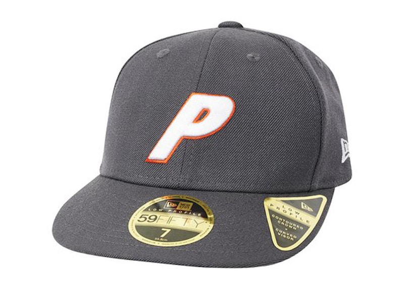Palace New Era Tokyo Hat Graphite Zilver