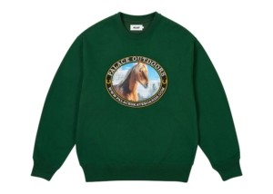 Palace Outdoors Crew Racey Groen