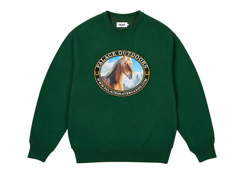 Palace Outdoors Crew Racey Groen