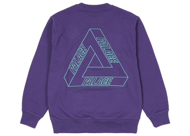 Palace Outliner MIT Designer Crew Paars