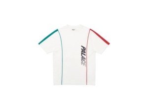 Palace P-Line Racer Tee Wit
