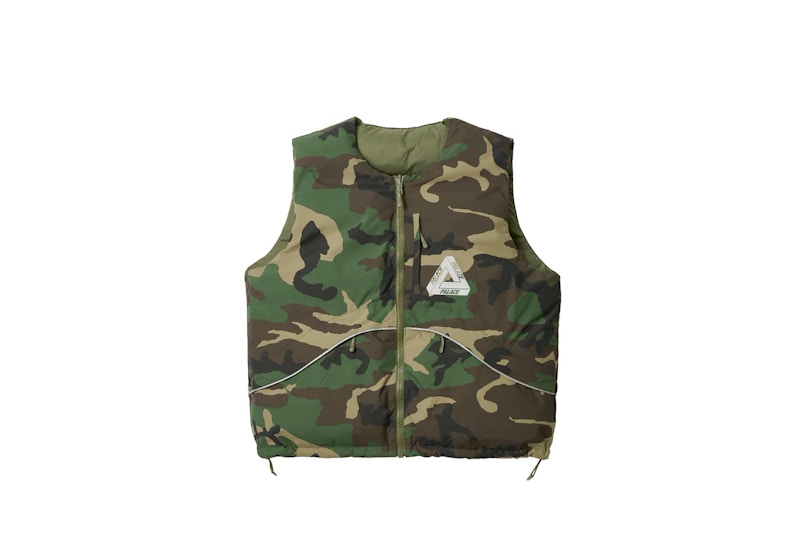 Palace P-Tech Reversible Puffa Vest Camo