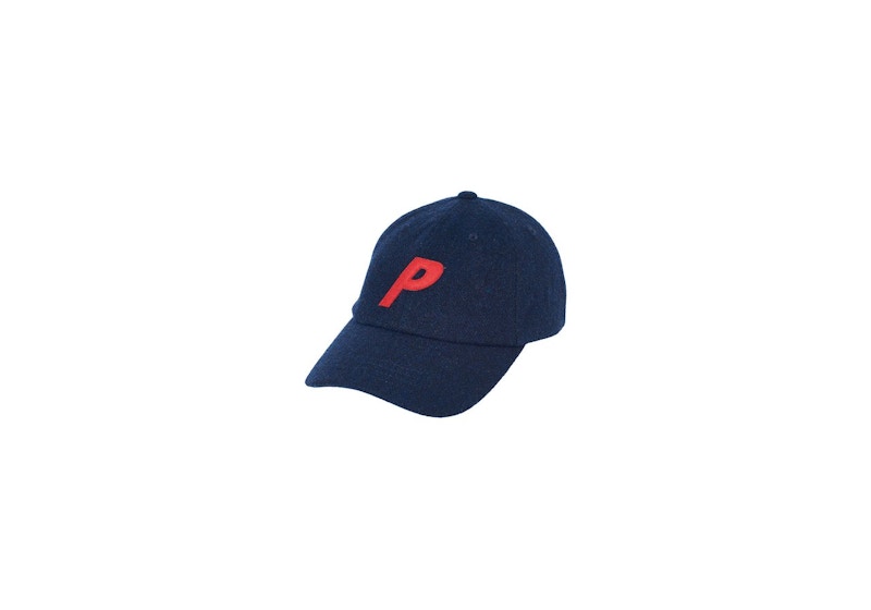 Palace P Wool 6-Panel Blauw