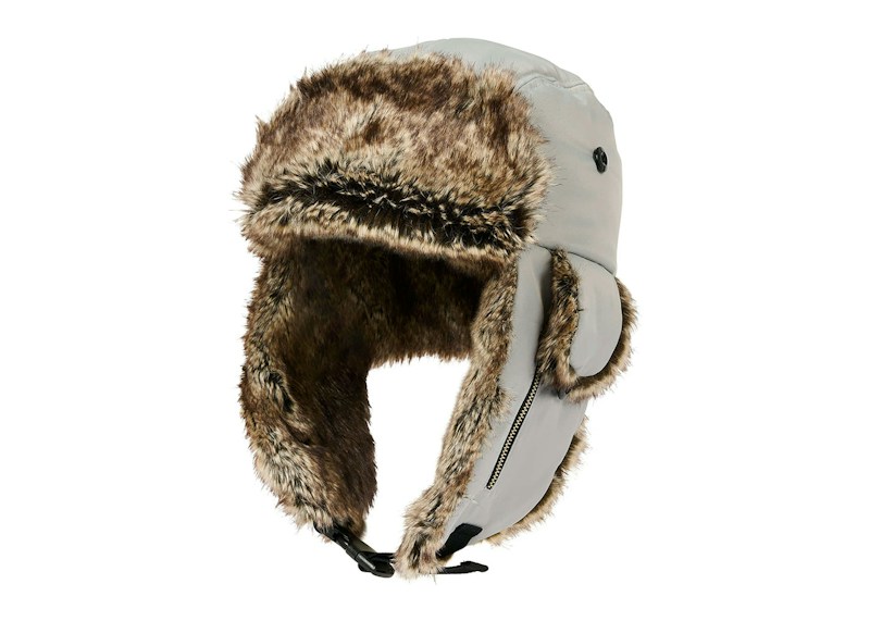 Palace P2B Reverso Fur Trooper Concrete Grijs