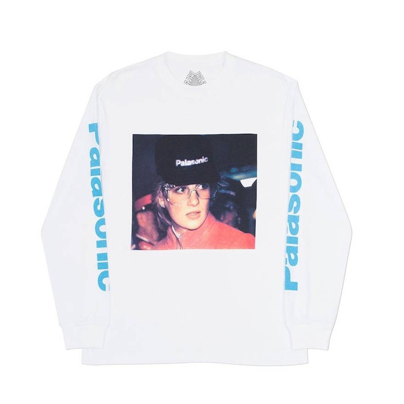 Palace P.O.W. L/S Tee Wit