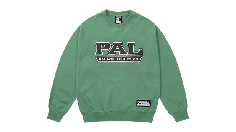 Palace Pal Athletics Crew Racey Groen