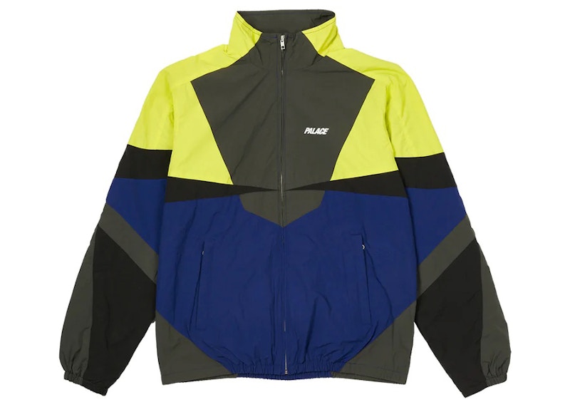 Palace Panelled Shell Jacket Blauw