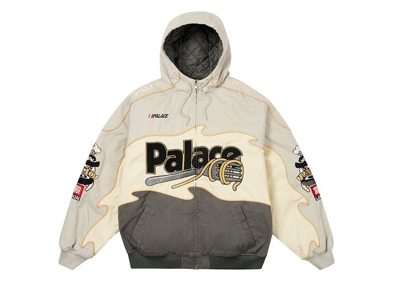 Palace Pasta Jacket Concrete Grijs