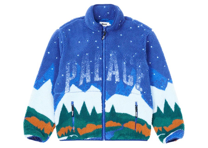 Palace Peak Funnel Fleece Blauw