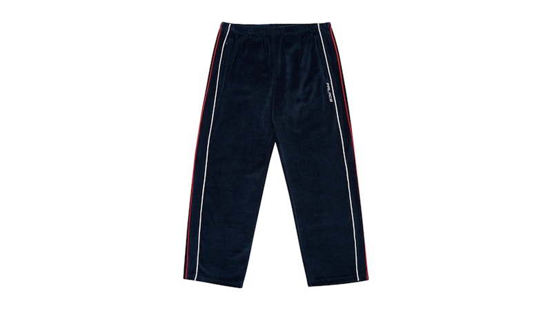 Palace Piped Velour Jogger Blauw