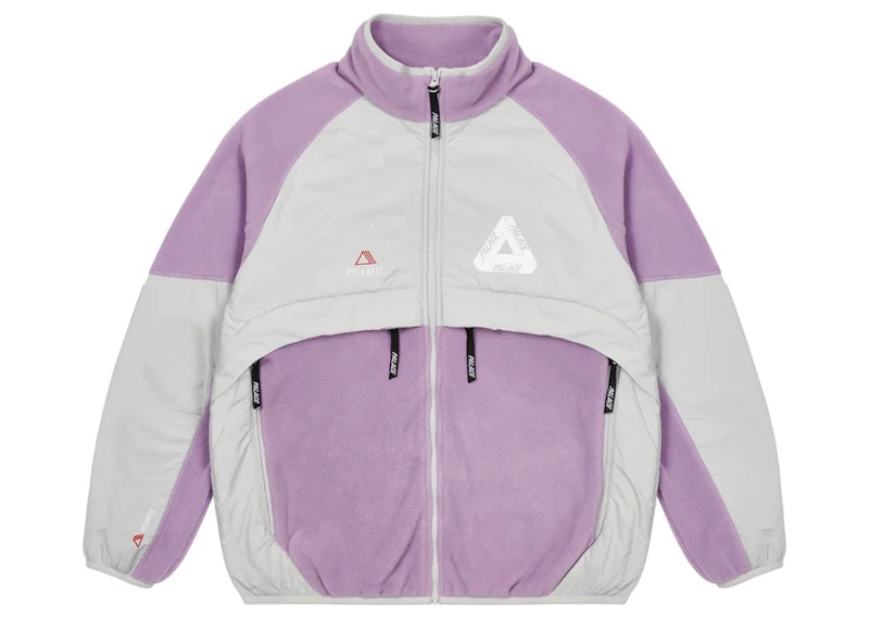 Palace Polartec Shell Jacket Lilac Grijs