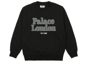 Palace Postcode Crew Zwart