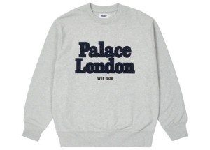 Palace Postcode Crew Marl Grijs