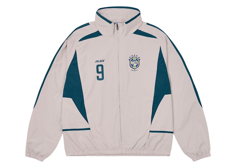 Palace Pro Team 02 Shell Jacket Light Grijs